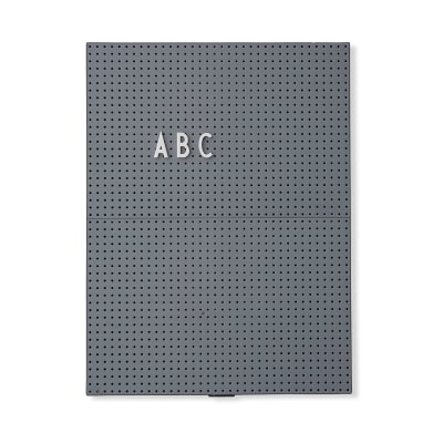 Tablero para Mensajes A4 - Gris Oscuro1