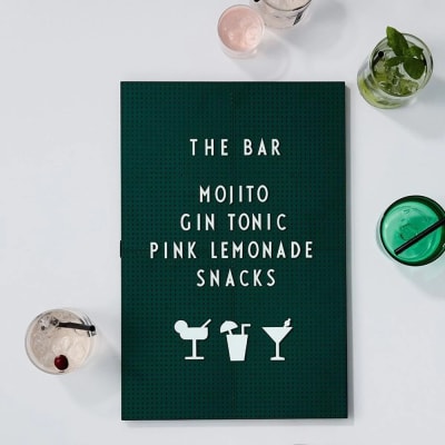 Set de Iconos de Fiesta para Tableros de Mensajes - Blanco