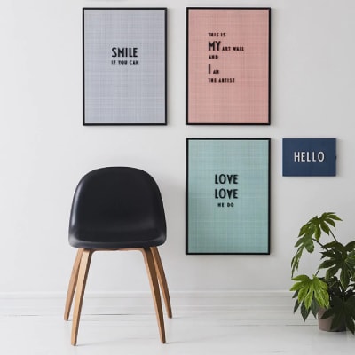 Tablero para mensajes A2 - Gris Oscuro