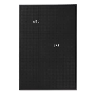 Tablero para mensajes A2 - Negro1