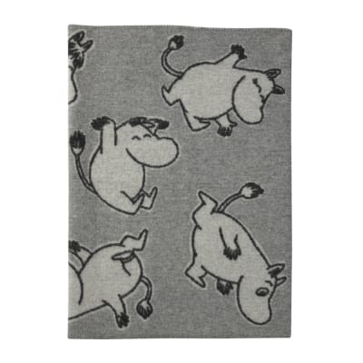 Manta Happy moomin - Gris pequeña2