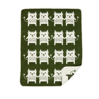 Little Me - Chenille - Verde - Manta Niños1