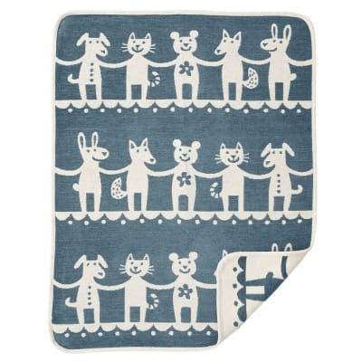 Manta Dance algodón - Azul 1