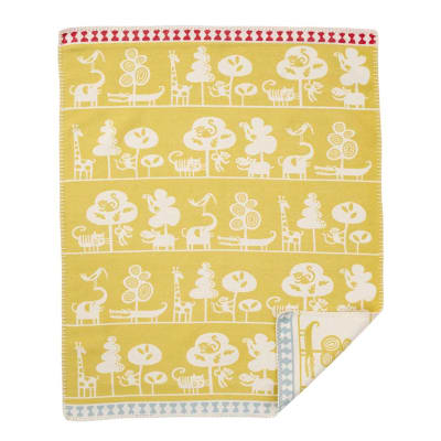 Serengeti - Algodón Organico - Amarillo - Manta de Niños2