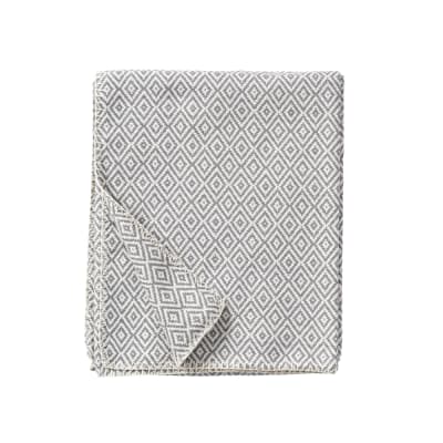 Manta Stella de algodón - Gris 2