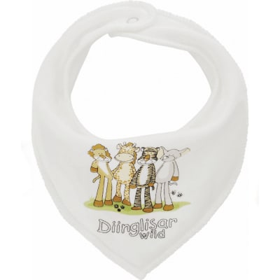 Babero animales salvajes Diinglisar 1