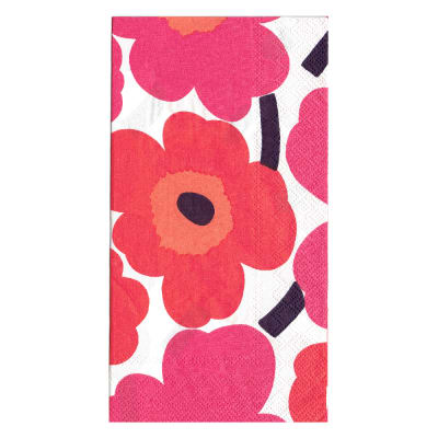 Servilleta de Bufé - Unikko Rojo1