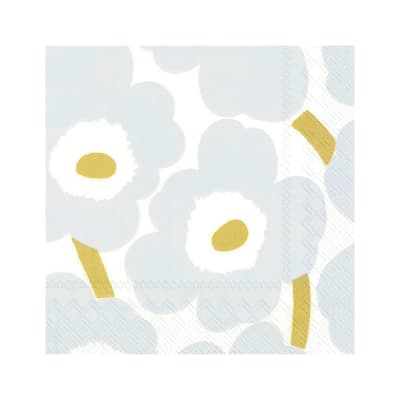 Servilleta - Unikko - Plateado