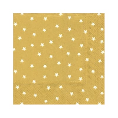 Servilleta - Little Stars Dorado1