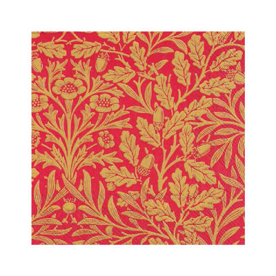 Servilleta - Acorn (V&A) - Rojo1