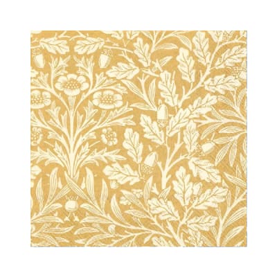 Servilleta - Acorn Rojo/Dorado.