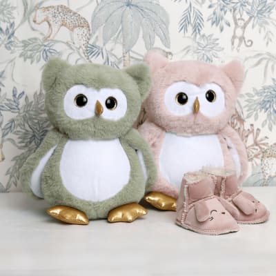 Búho Luminoso - Rosa