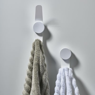 Gancho Puck doble - Blanco