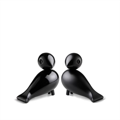 Pajaros de amor - Negro - 2 pcs1