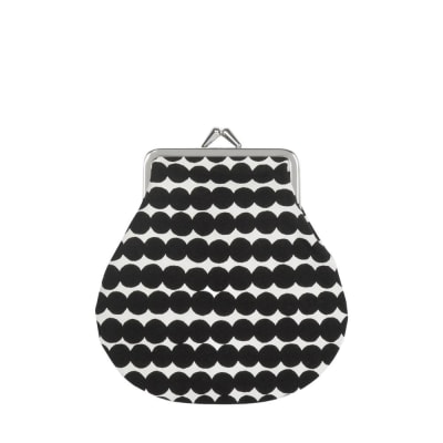 ESTUCHE MONEDERO PEQUEÑO - PIENI KUKKARO - Negro