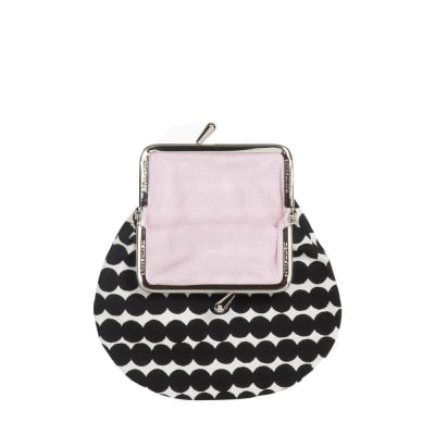 ESTUCHE MONEDERO PEQUEÑO - PIENI KUKKARO - Negro
