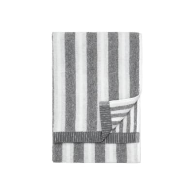 Toalla de Mano - Kaksi Raitaa - Blanco/gris
