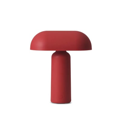 Lampara Porta - Rojo Brillante