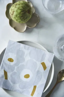 Servilleta - Unikko - Plateado