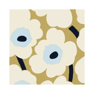 Servilleta - Unikko - Beige/Azul