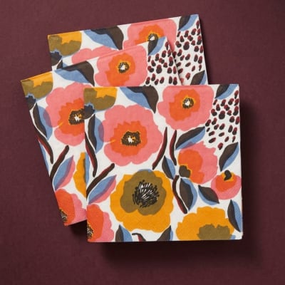 Servilleta - Rosarium Blanco/Rosado