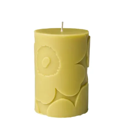 Vela Marimekko pequeña - Verde Oliva1