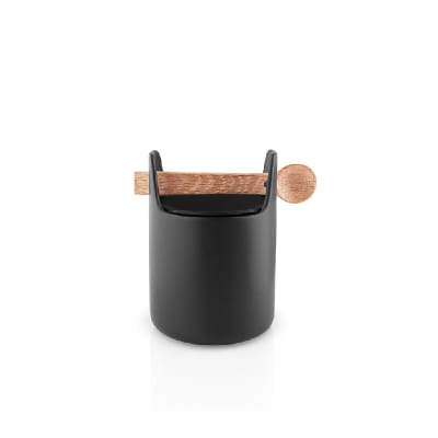 Contenedor con cuchara - H15 - Negro1