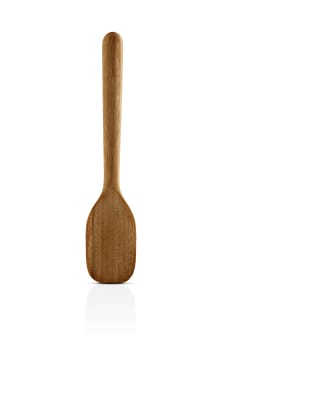 Cuchara para servir de cocina nórdica grande de bambú1