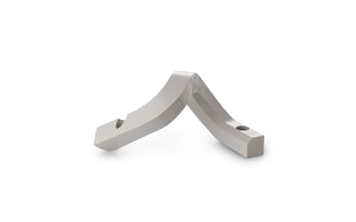 Candelabro Crooked Two - Gris Claro
