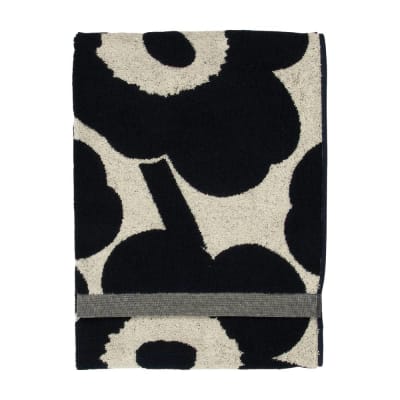 Toalla de Baño - UNIKKO - Negro/arena