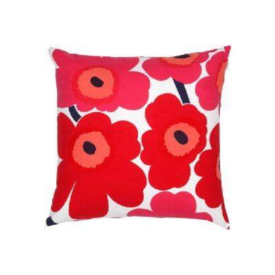 Funda de Cojin - PIENI UNIKKO - Blanco/Rojo