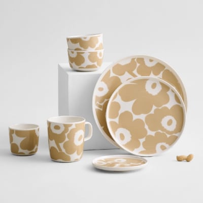 Plato 25 cm - UNIKKO - Beige