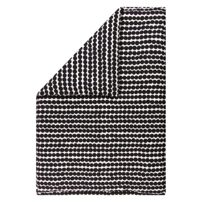 Cubre Plumon - RÄSYMATTO 240X220 CM - Negro/Blanco