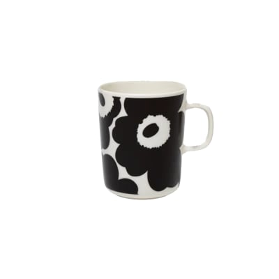 TAZA 2,5 DL - UNIKKO - Blanco/Negro