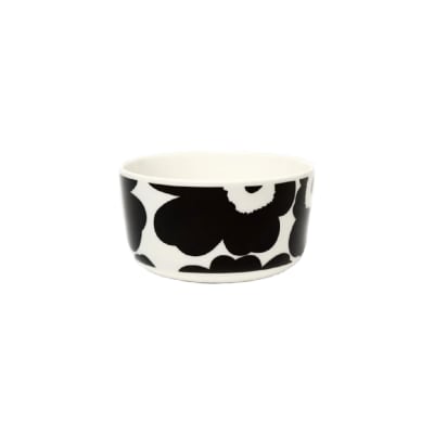 Bowl 2,5 dl - UNIKKO / Blanco-Negro