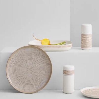 Plato 20 cm - SIIRTOLAPUUTARHA - Beige