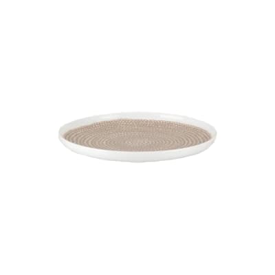 Plato 25 cm - SIIRTOLAPUUTARHA / RÄSYMATTO - Beige/Blanco