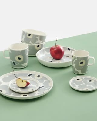 TAZA 2,5 DL - UNIKKO - Gris claro/Arena/Azul oscuro