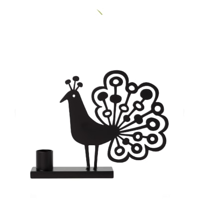 Pavo real - Negro1