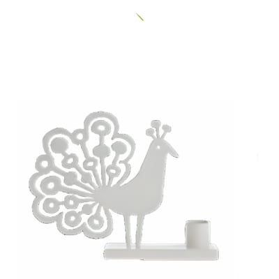 Pavo real - Blanco1