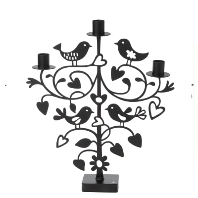 Candelabro - Pajaros de amor2