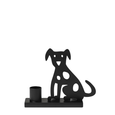 Candelabro - Perro Sentado2