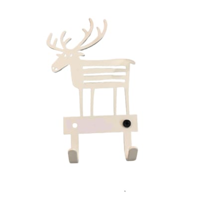 Colgador - Reno Blanco