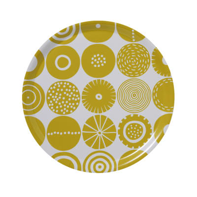 Bandeja Redonda - Candy - Amarillo1