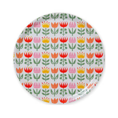 Bandeja Redonda - TULIP Rojo4