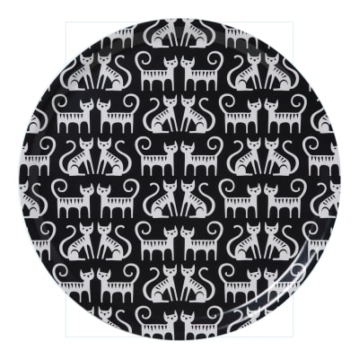 Bandeja Redonda - Cat couple1