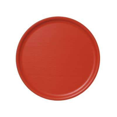 Bandeja Redonda B&L - Ø35 cm - Rojo coral1