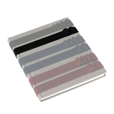 Elastico porta lapices A6+ - Negro 