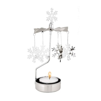 Candelabro Giratorio - Copo de nieve2
