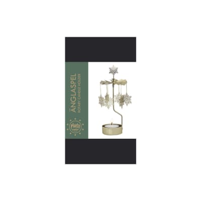 Candelabro Giratorio - Estrella de nieve